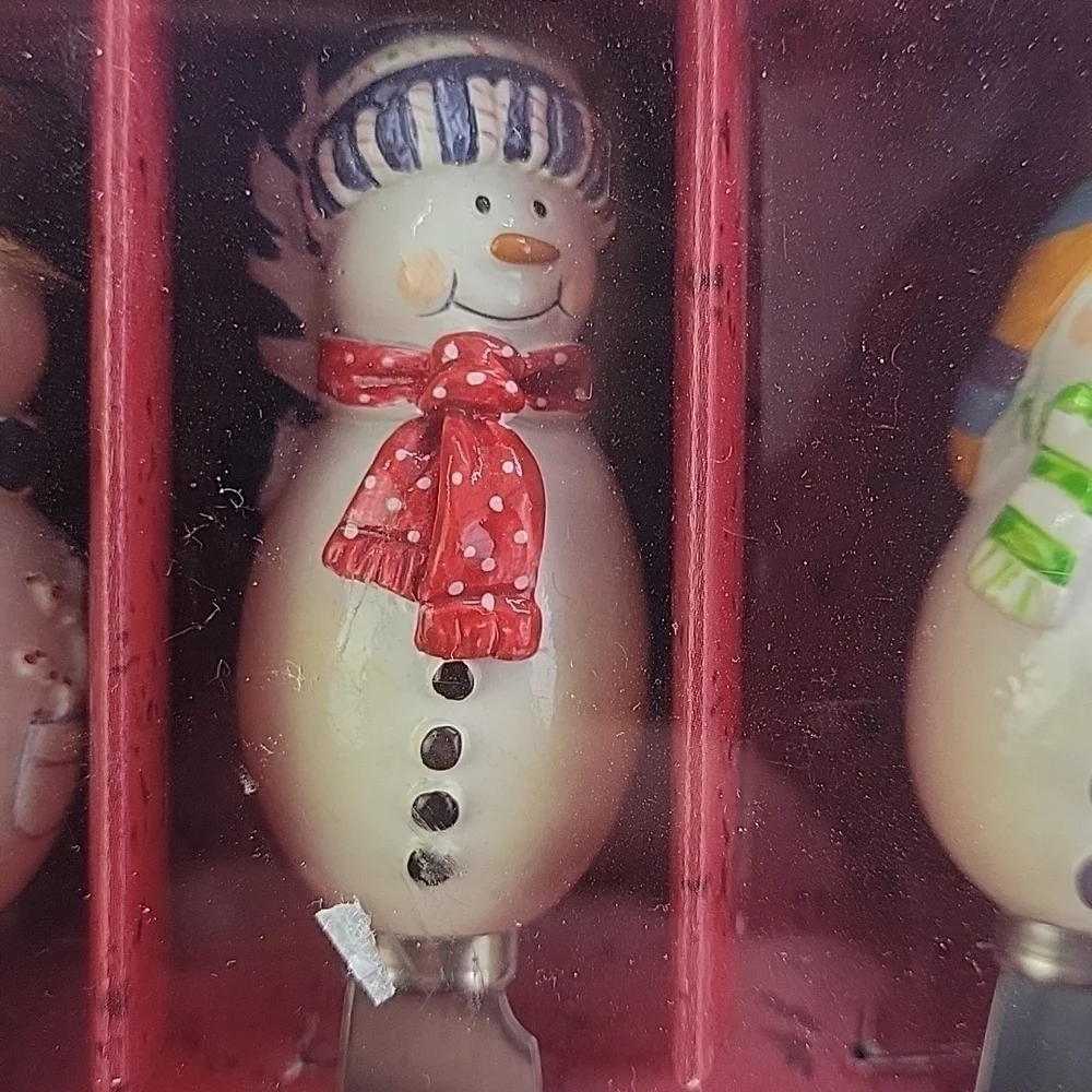 Oneida snowmen holiday